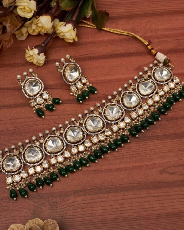 Premium polki choker set