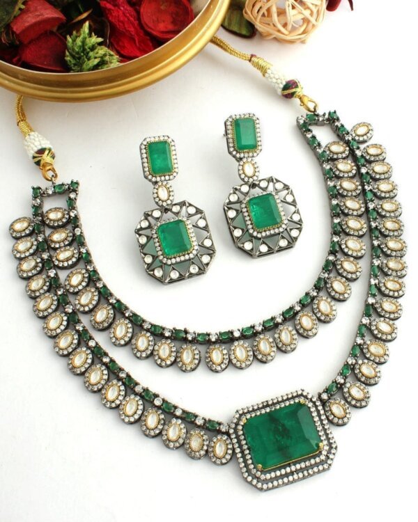 Manish Malhotra Mughal Majesty Polki Rani Haar – Royal Bridal Jewellery 6 Inspired by Manish Manohara’s luxury bridal collections, blending tradition with modern elegance