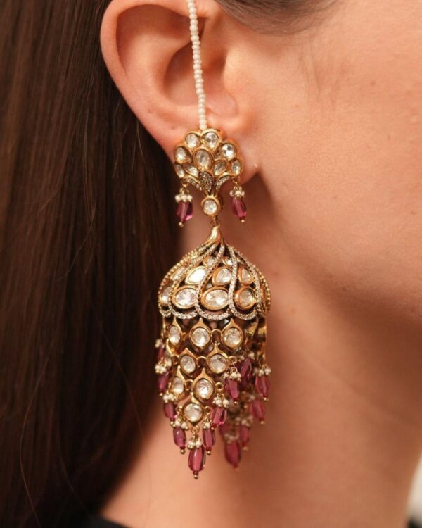 sahara polki earrings
