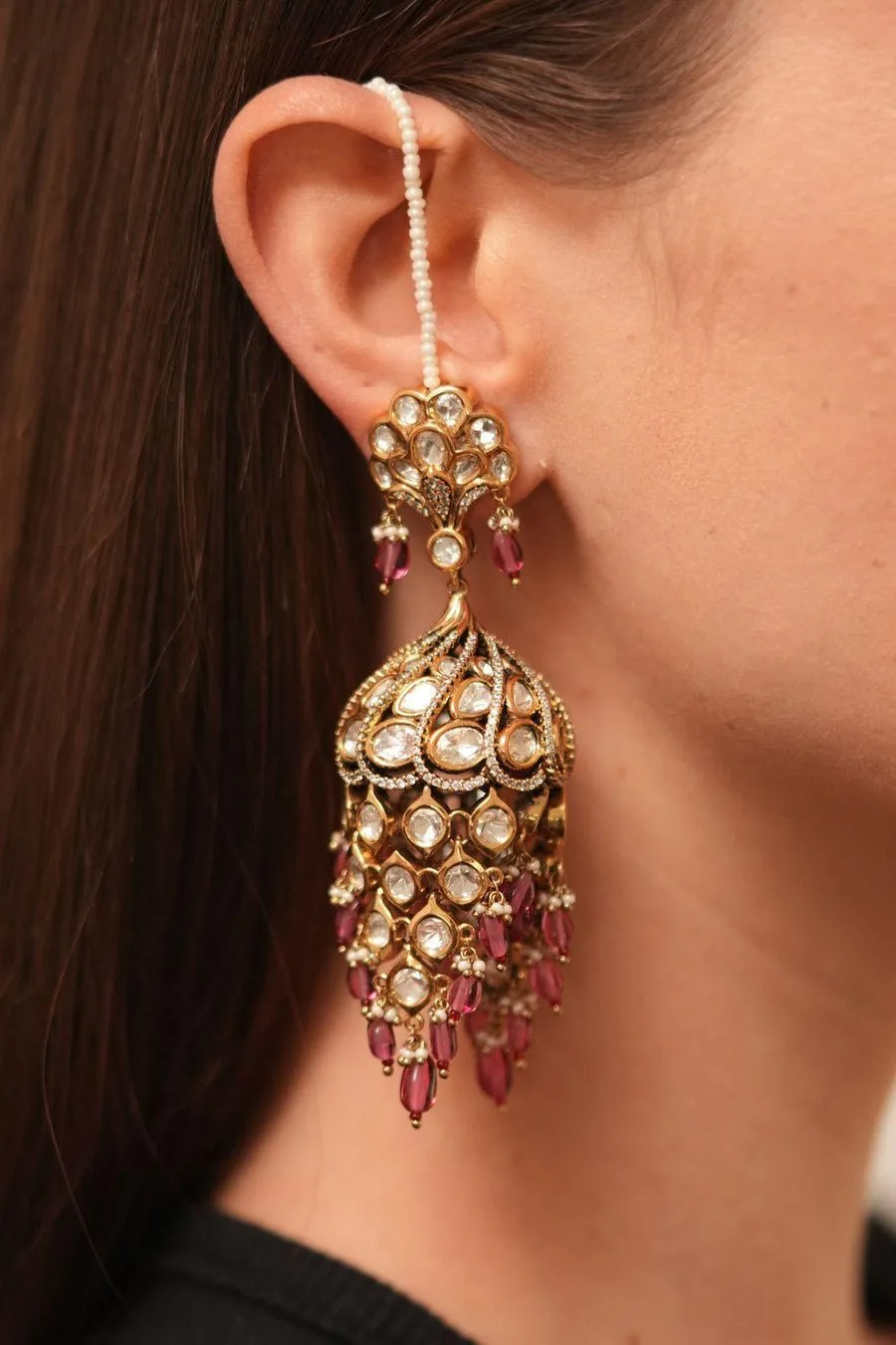 sahara polki earrings sahara polki earrings