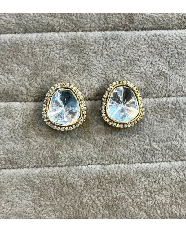 Pretty Polki Stud Earrings