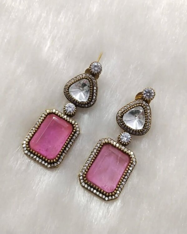 Mirah Manish Malhotra Style Bollywood Earrings – Designer Party Wear 9 1004123520