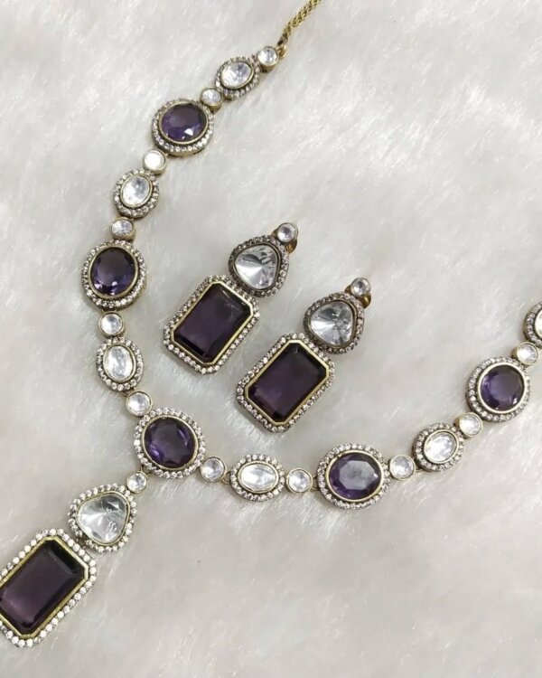 Mirali Manish Malhotra Style Necklace Set – Designer Bridal Jewellery 2 1004123538