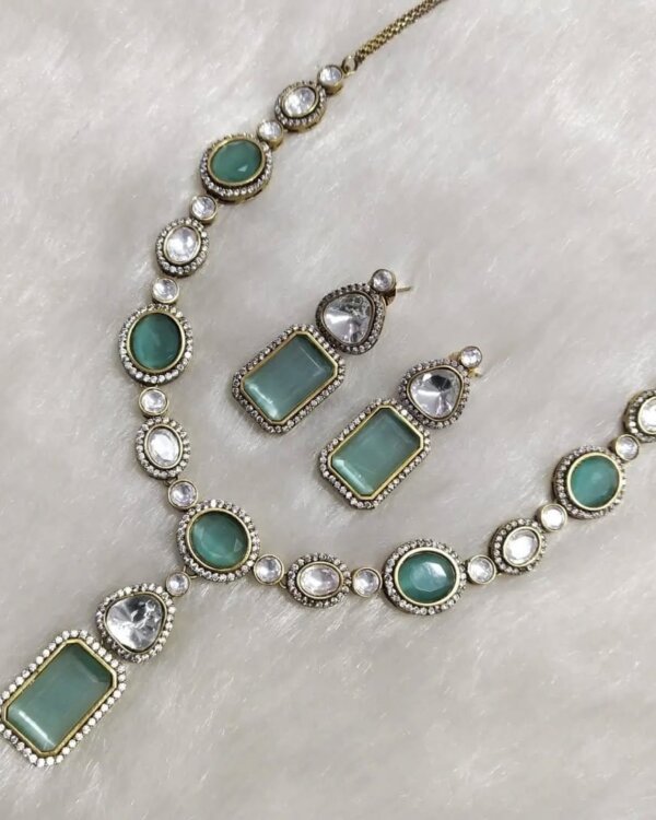 Mirali Manish Malhotra Style Necklace Set – Designer Bridal Jewellery 7 1004123539