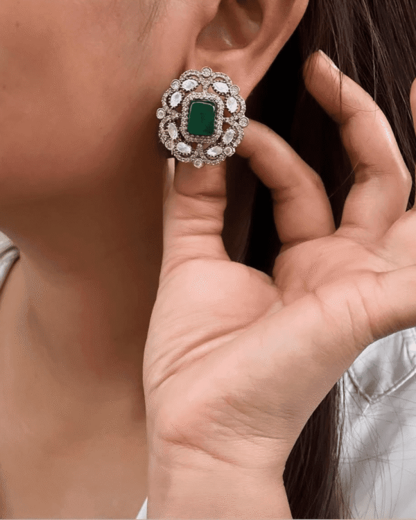 Sabyasachi Studs – Exquisite Designer Wedding Stud Earrings