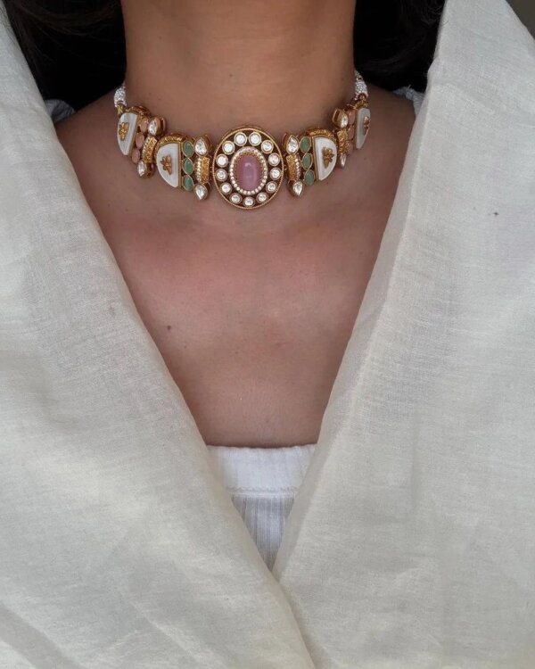 Sabyasachi Styled Choker Set